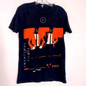 Twenty one pilots emotional roadshow 2016 concert T-shirt small